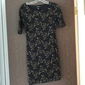 F21 Lace Floral Dress
